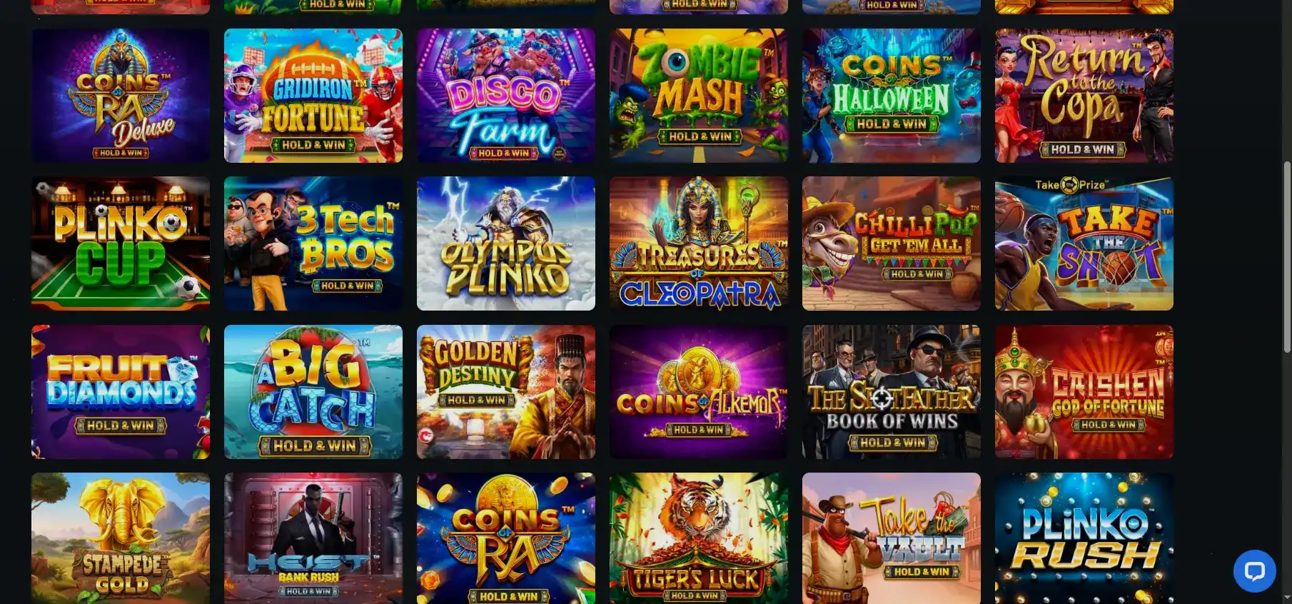 Casino 7 интерфейс и слоты